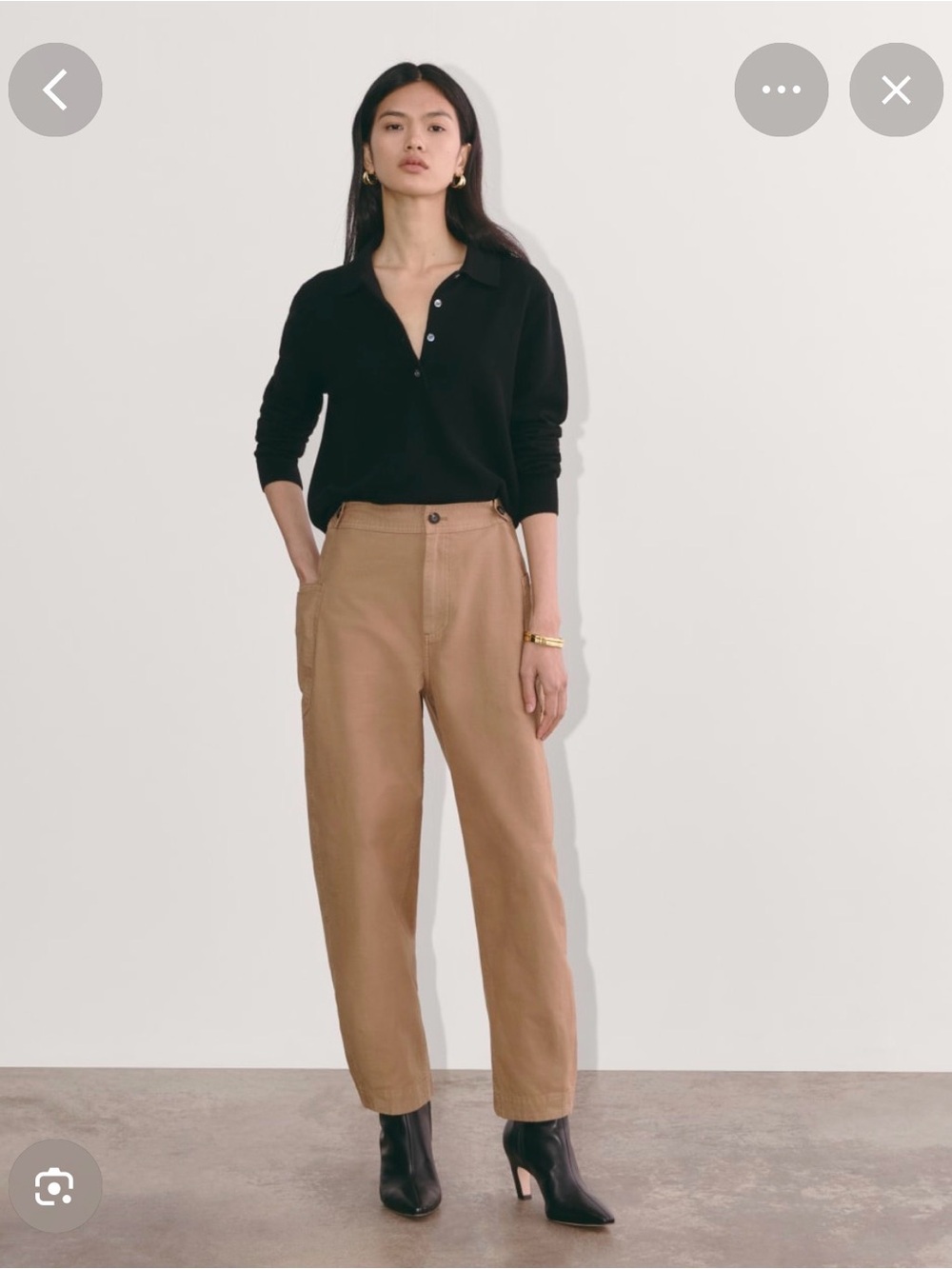 Everlane Fatigue Barrel Pants